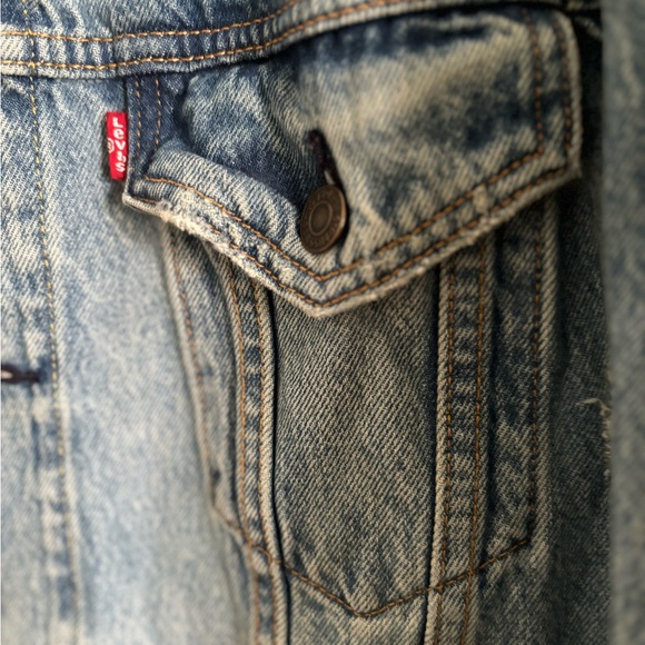 Levi jacket size L vintage very nice denim - Picture 6 of 6